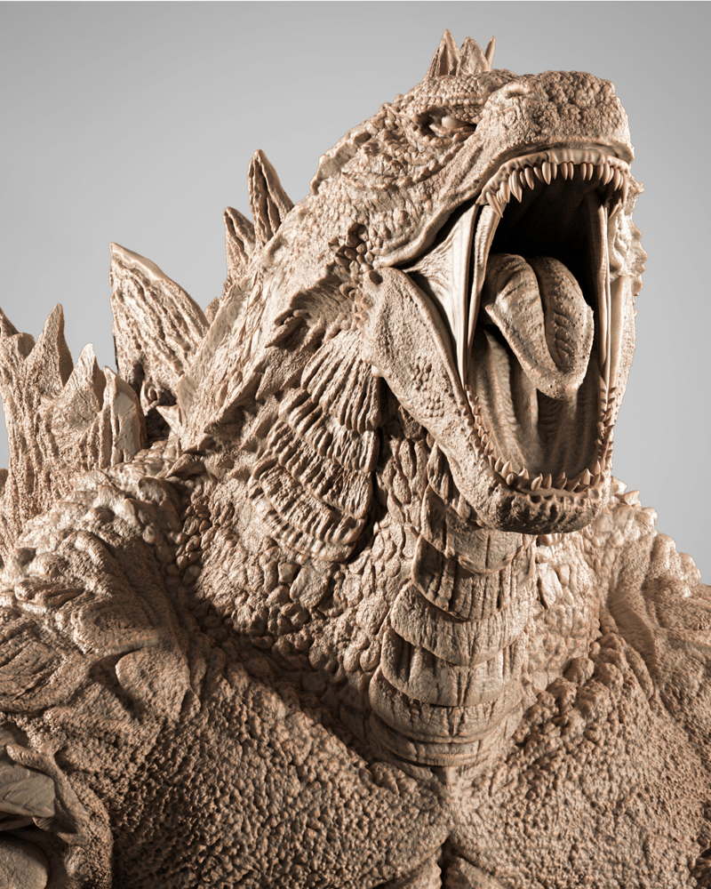 Godzilla - Portrait Bust