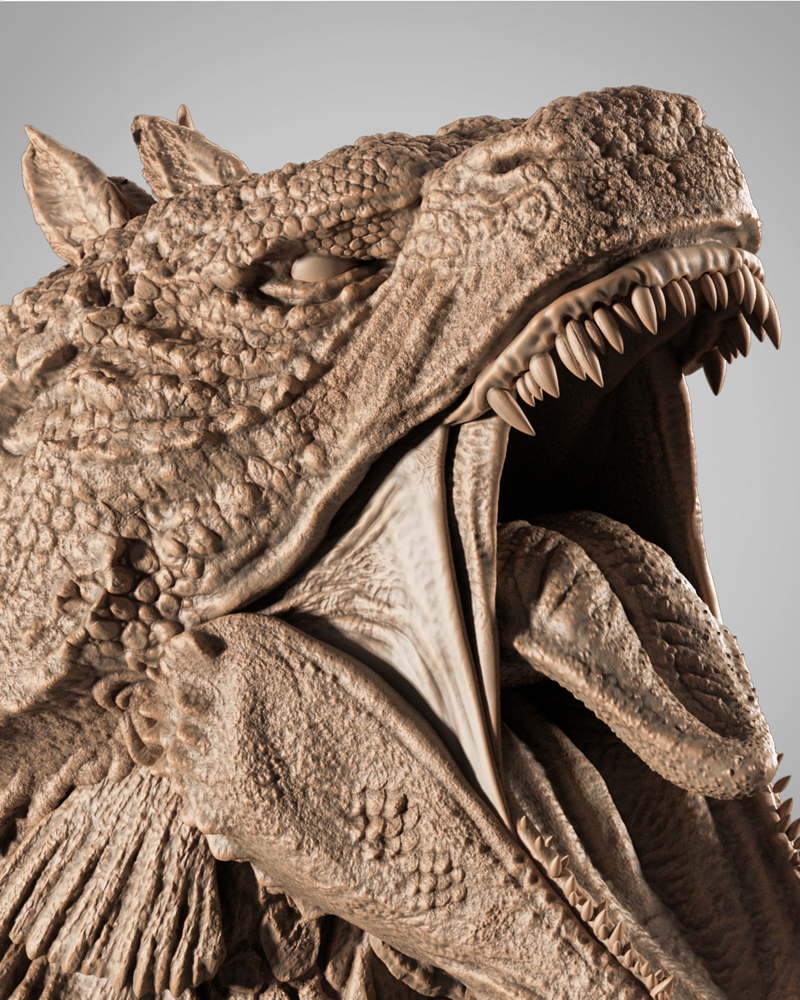 Godzilla - Portrait Bust