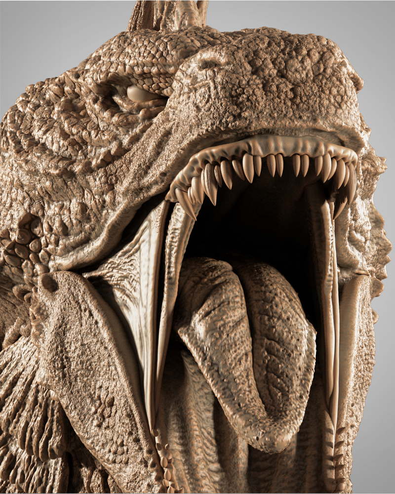 Godzilla - Portrait Bust
