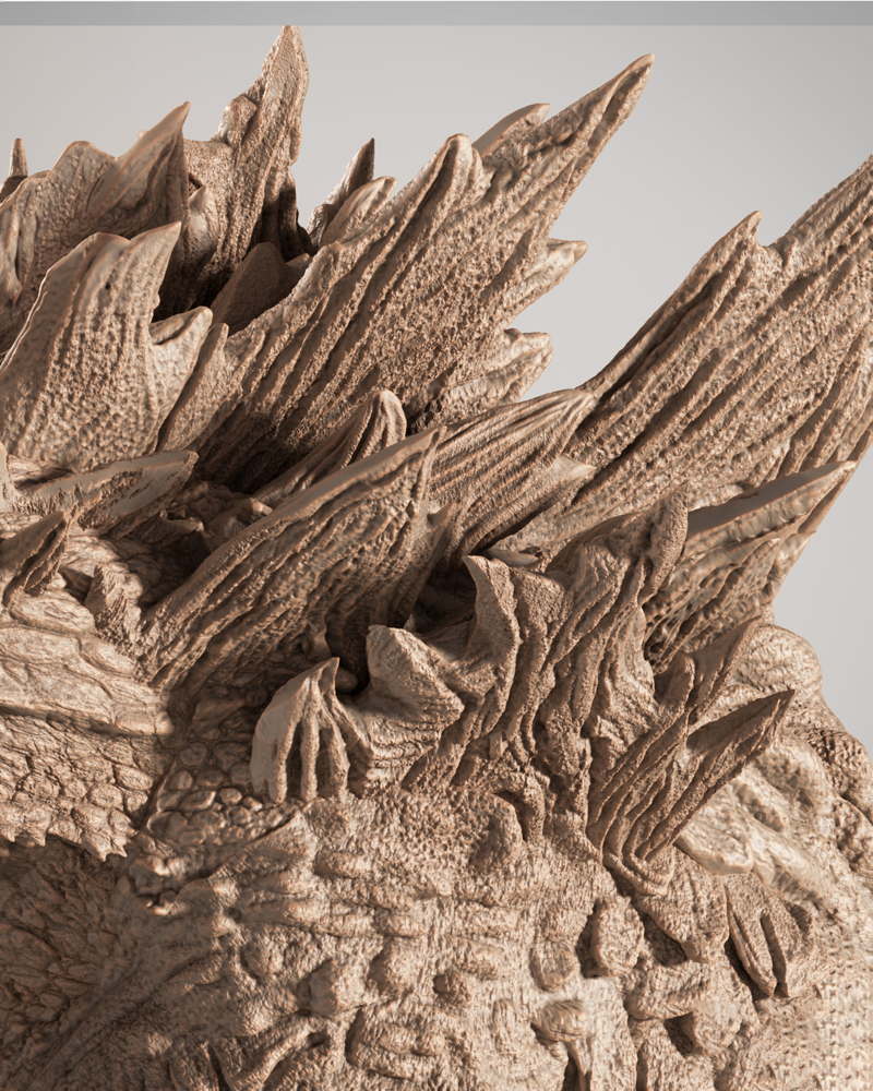 Godzilla - Portrait Bust