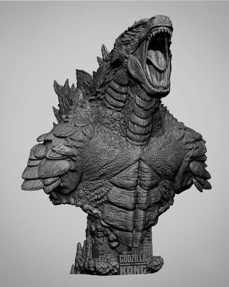 Godzilla - Portrait Bust