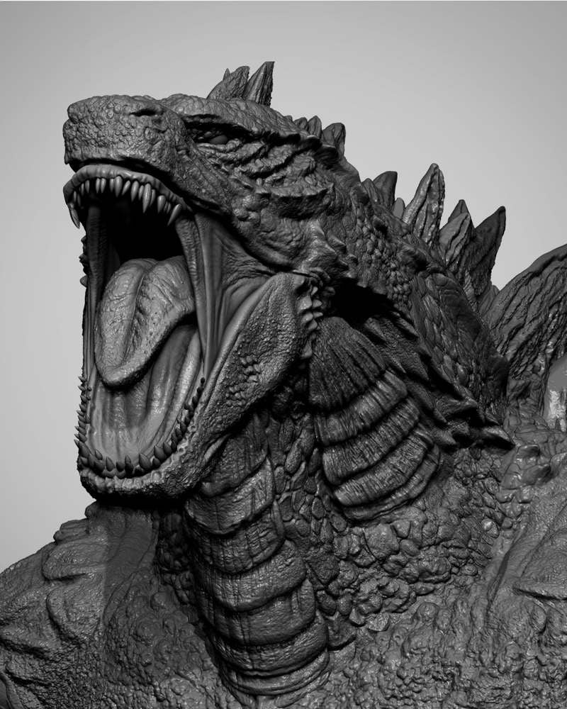 Godzilla - Portrait Bust