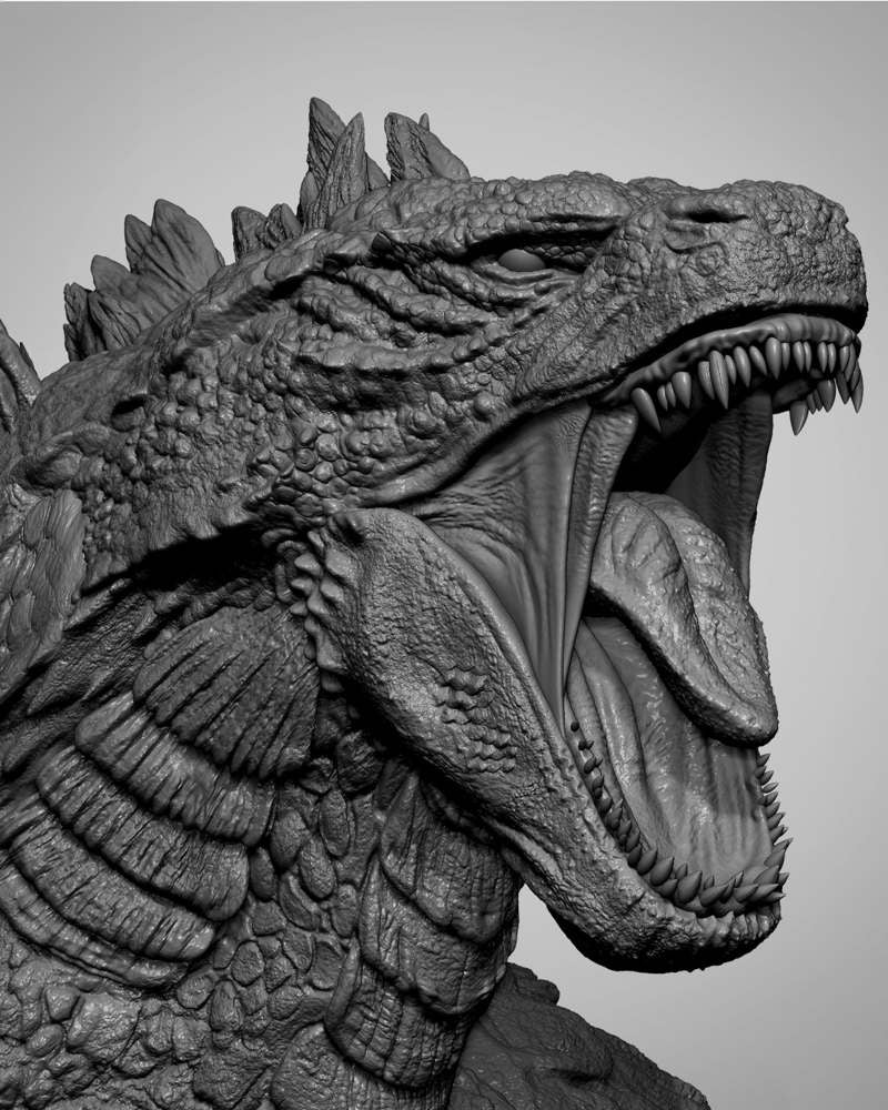 Godzilla - Portrait Bust