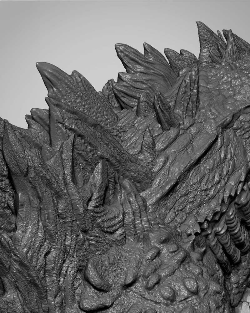 Godzilla - Portrait Bust