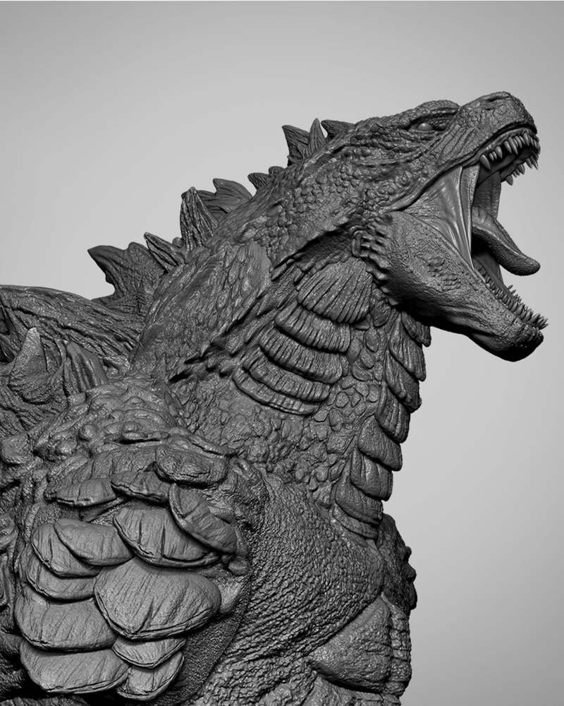 Godzilla - Portrait Bust