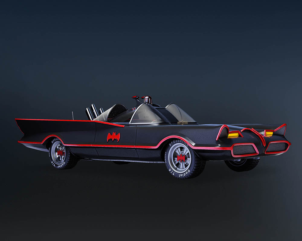 Batmobile - (Adam West) - Vehicle
