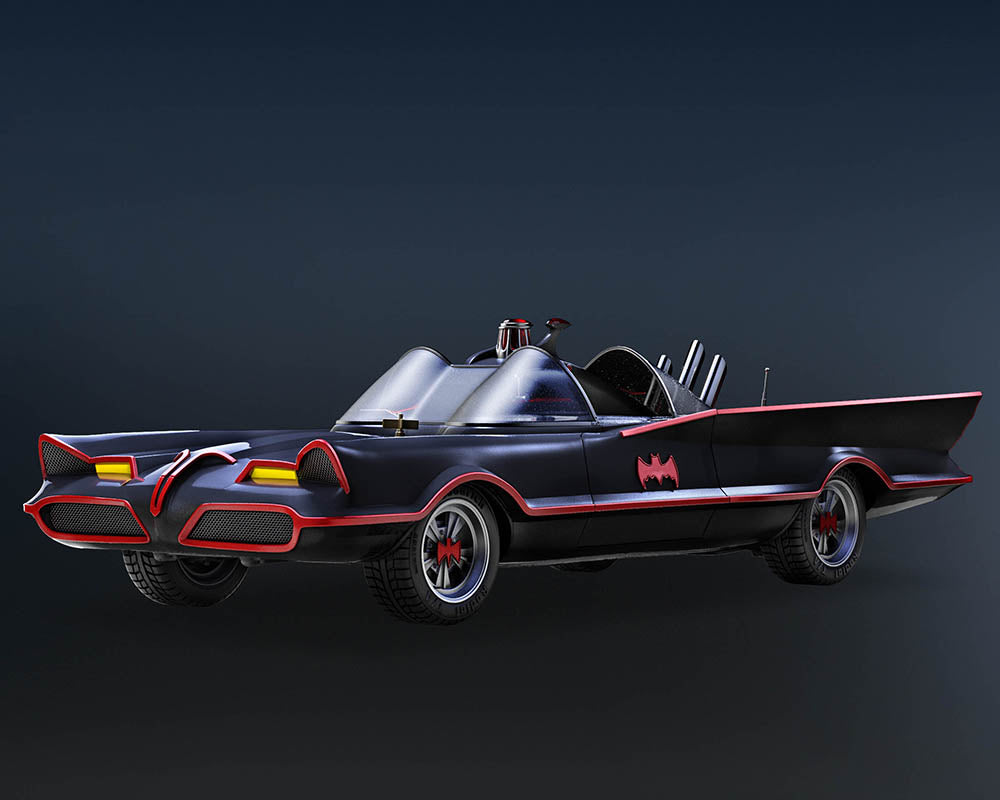 Batmobile - (Adam West) - Vehicle