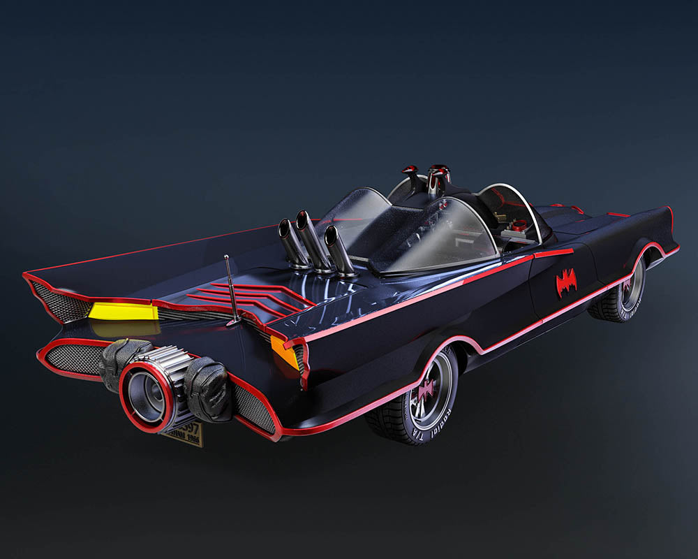Batmobile - (Adam West) - Vehicle