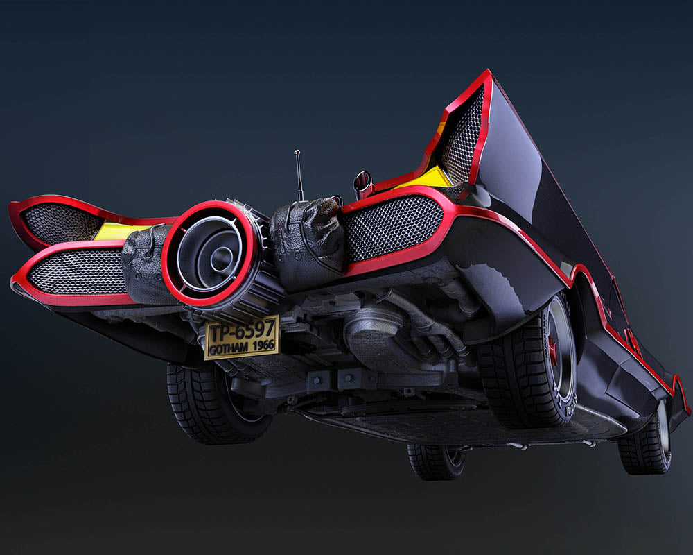 Batmobile - (Adam West) - Vehicle