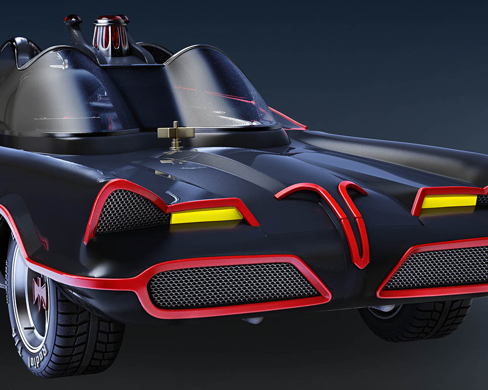 Batmobile - (Adam West) - Vehicle