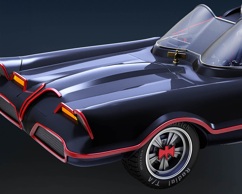 Batmobile - (Adam West) - Vehicle