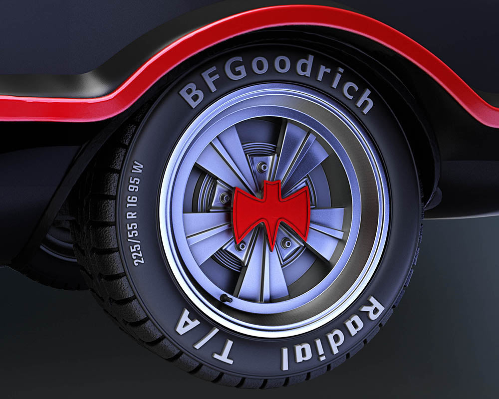 Batmobile - (Adam West) - Vehicle