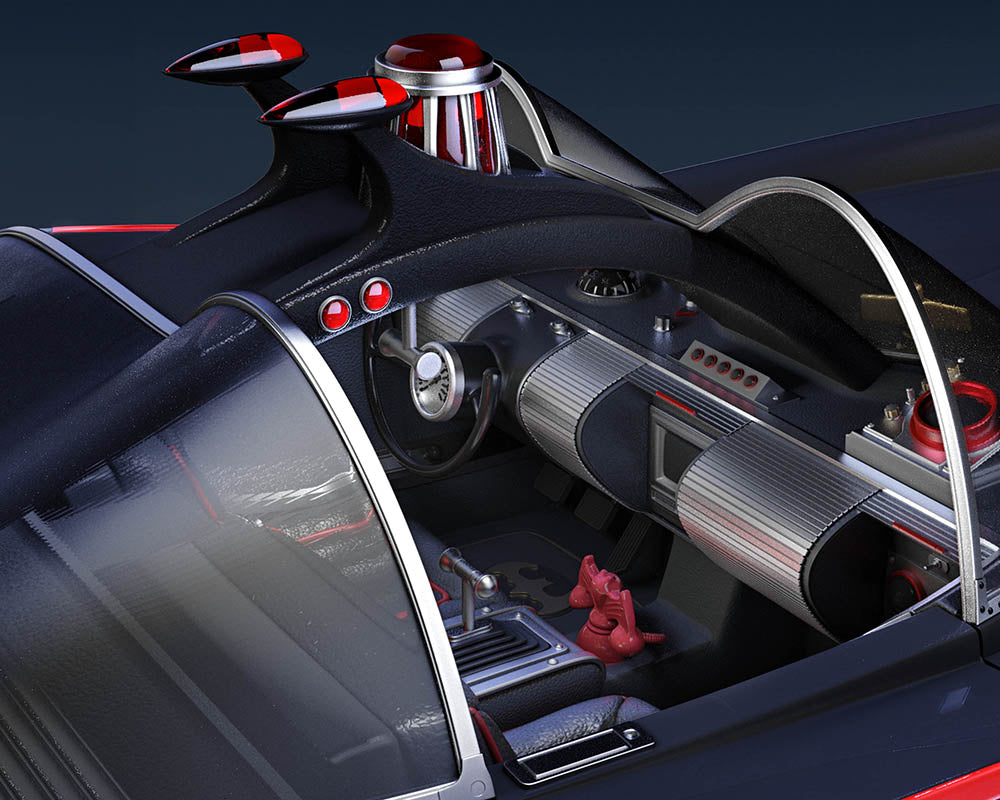 Batmobile - (Adam West) - Vehicle