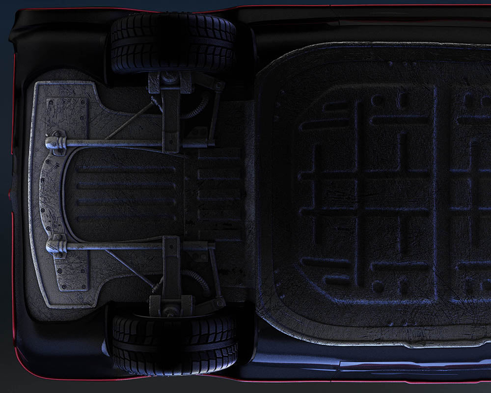 Batmobile - (Adam West) - Vehicle