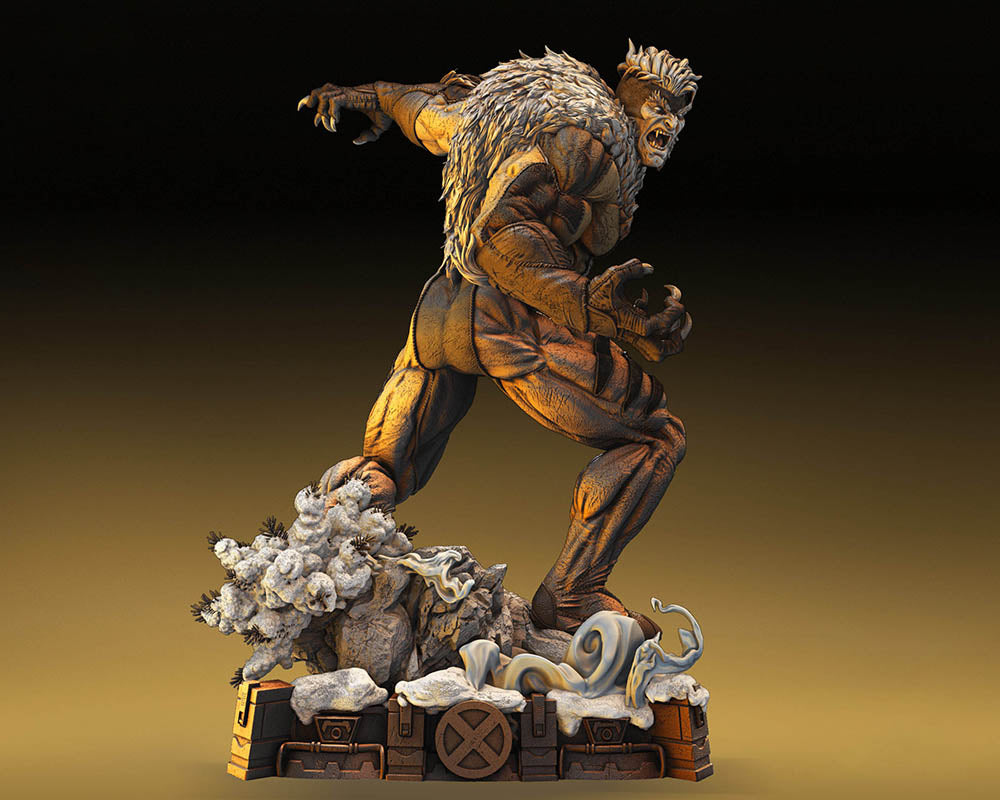 Sabretooth #2 - Sculpture