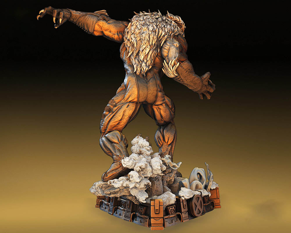 Sabretooth #2 - Sculpture