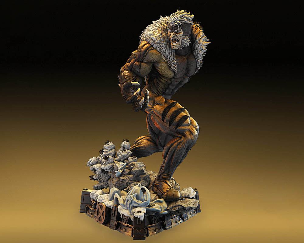Sabretooth #2 - Sculpture