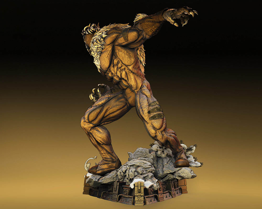 Sabretooth #2 - Sculpture