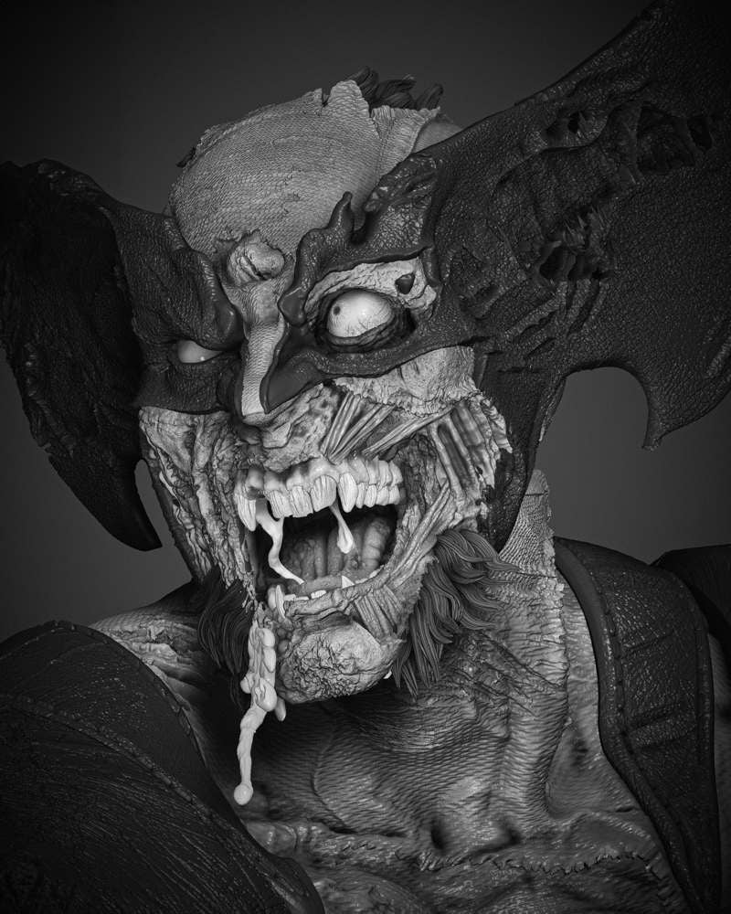 Wolverine Zombie - Sculpture