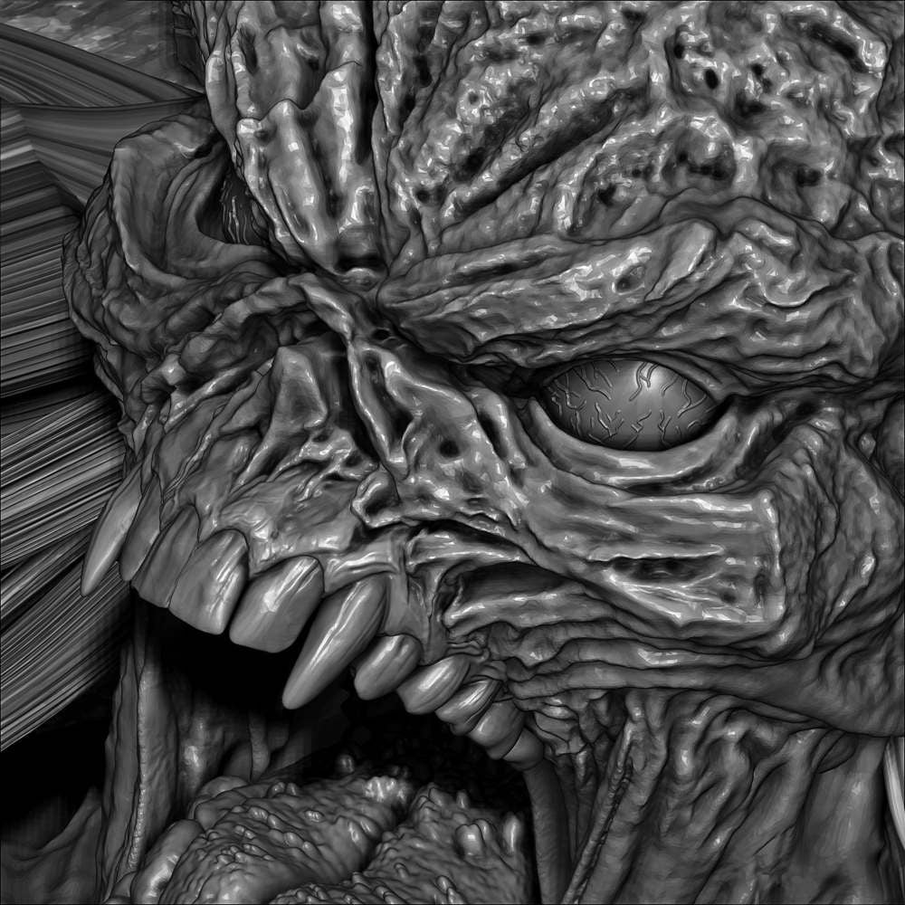 Dark Ages Spawn - Sculpture