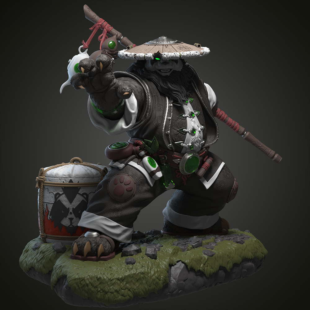 Chen Stormstout - Warcraft - Sculpture