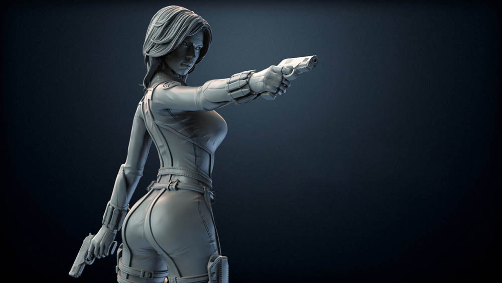 Black Widow #2 - Sculpture
