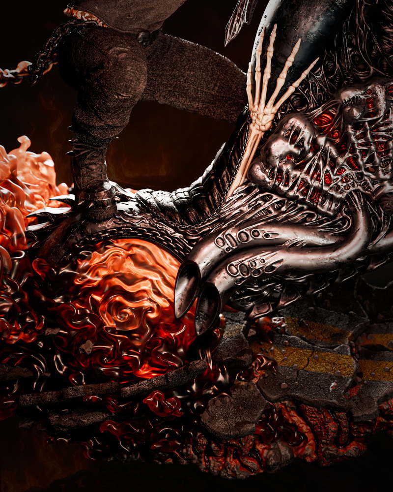Ghost Rider #3 – Sculpture