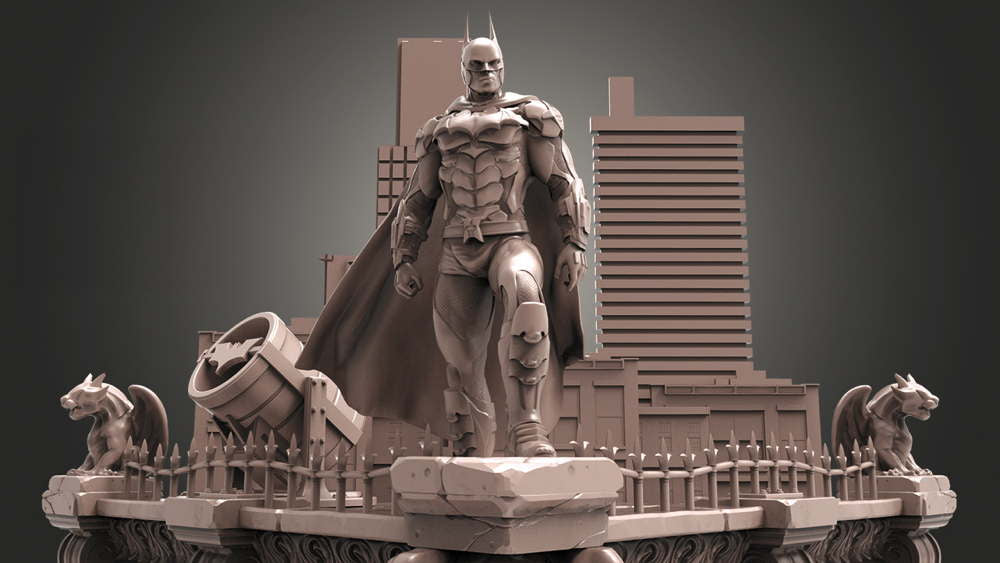Batman and Catwoman #2 - Diorama