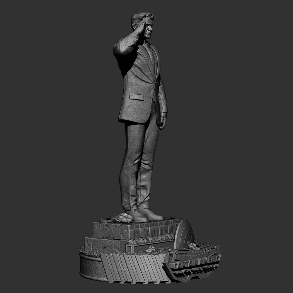 General Thaddeus Ross - Sculpture