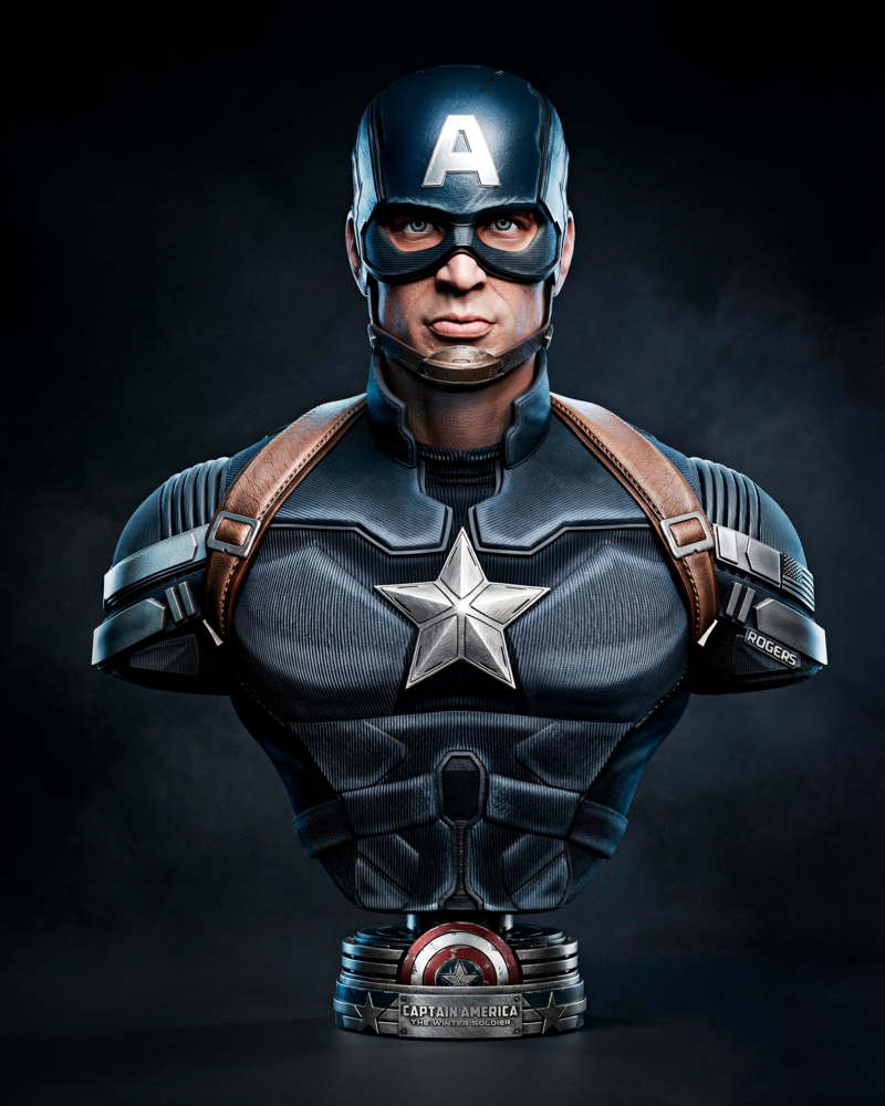 Captain America – Portrait Bust