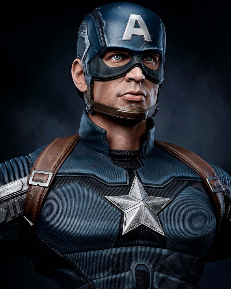 Captain America – Portrait Bust