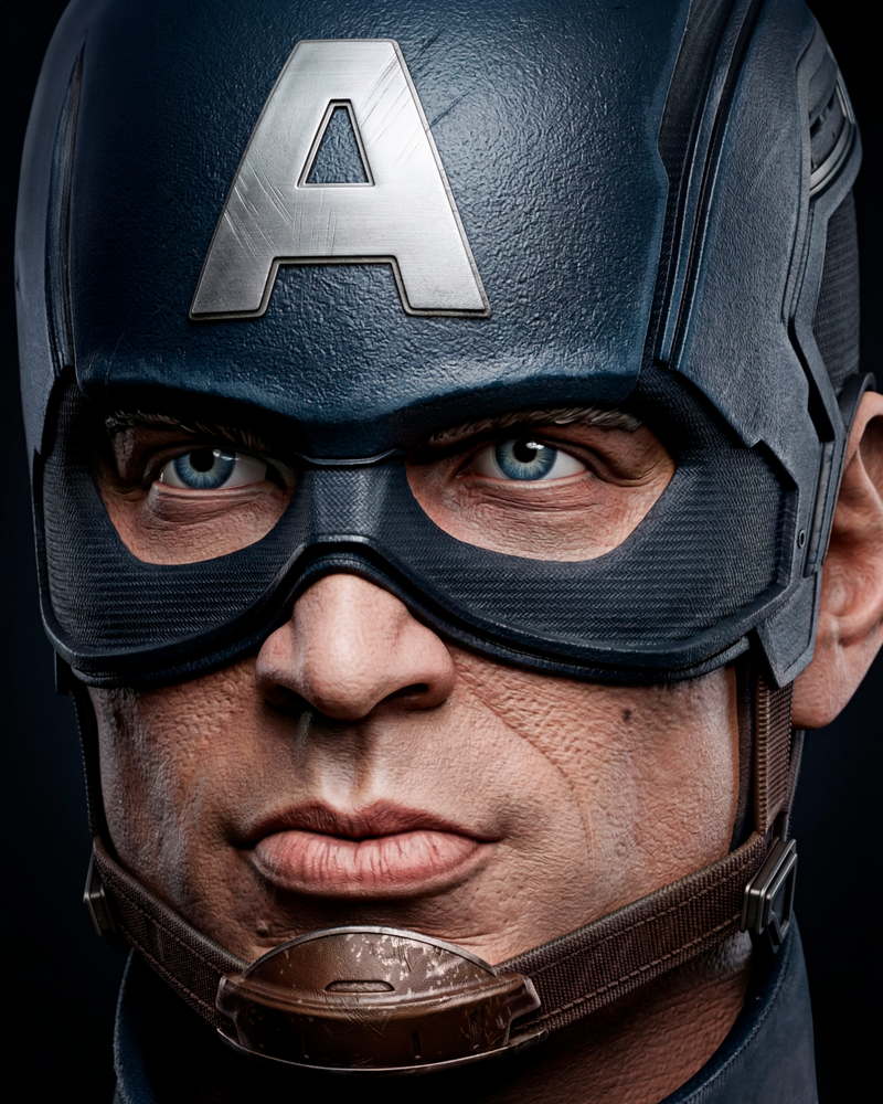 Captain America – Portrait Bust