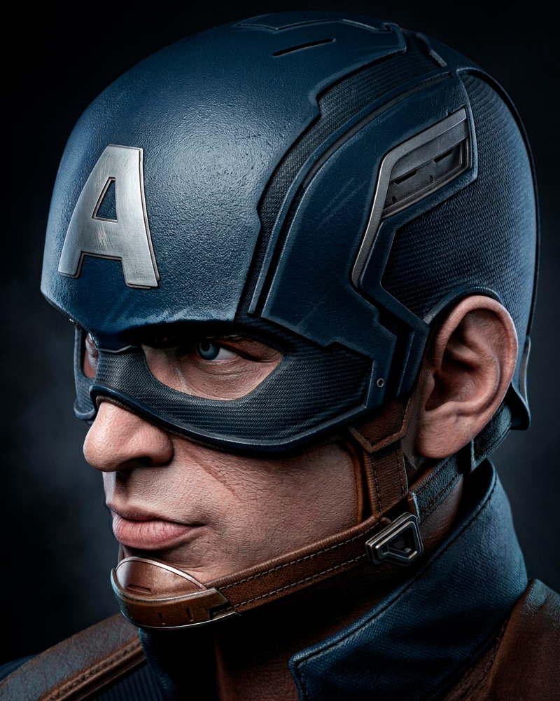 Captain America – Portrait Bust