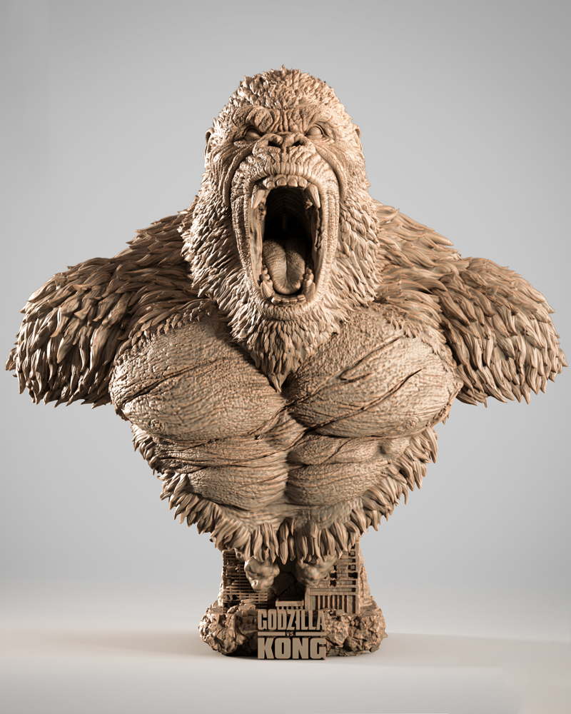 King Kong - Portrait Bust