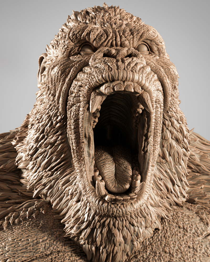 King Kong - Portrait Bust