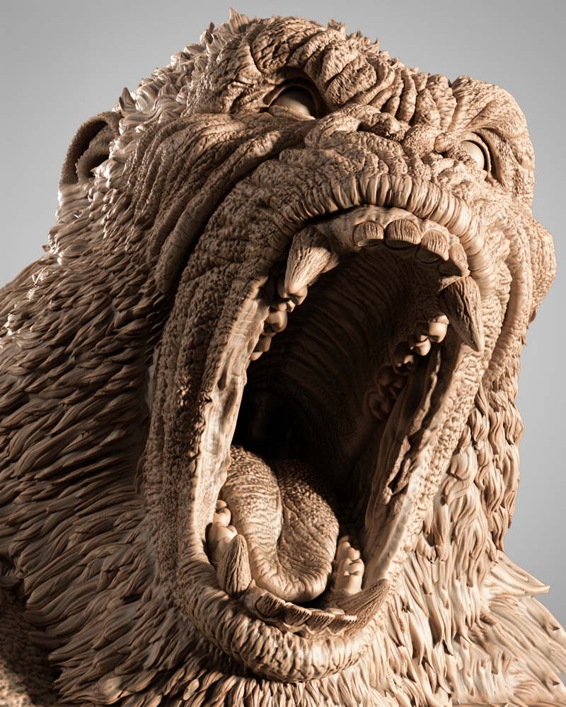 King Kong - Portrait Bust