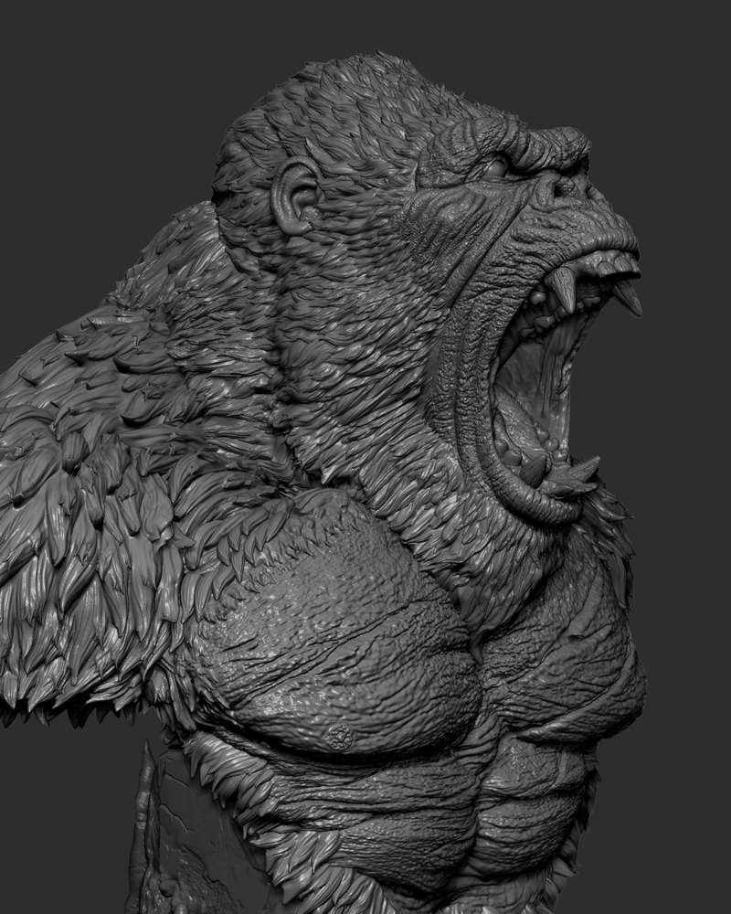King Kong - Portrait Bust