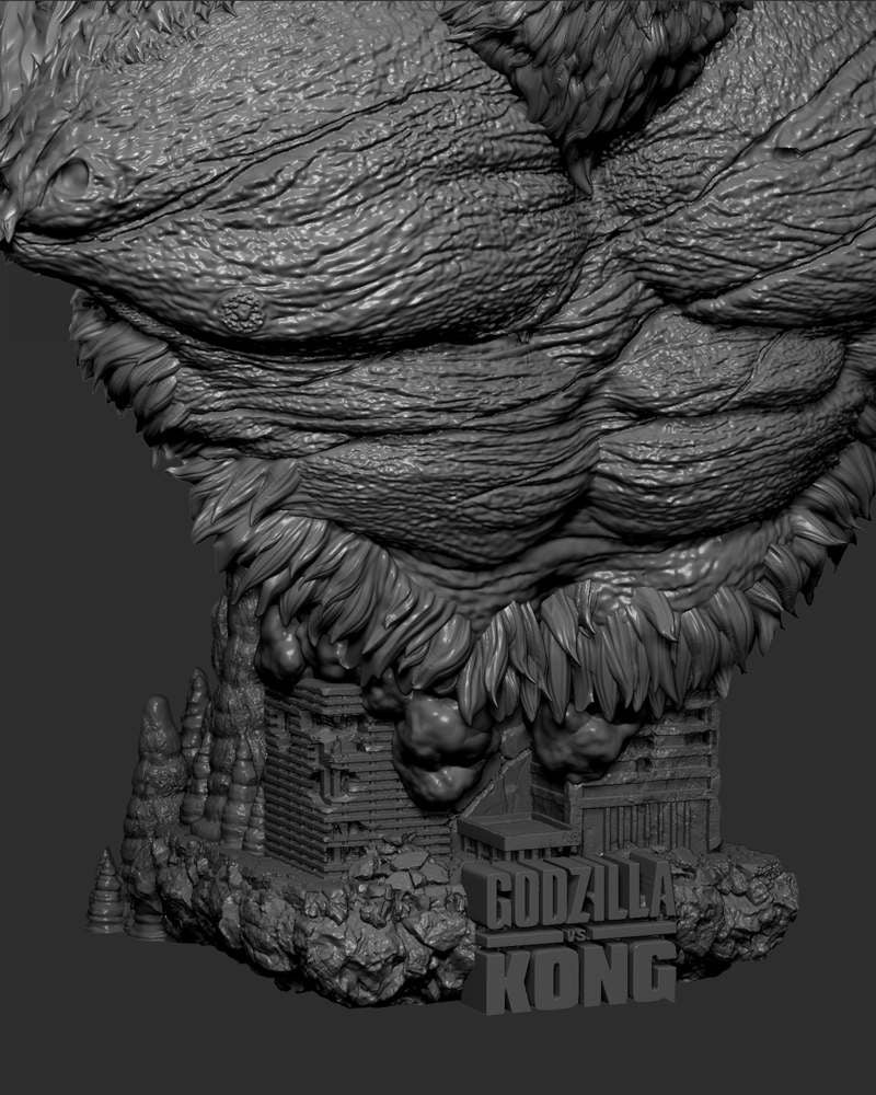 King Kong - Portrait Bust