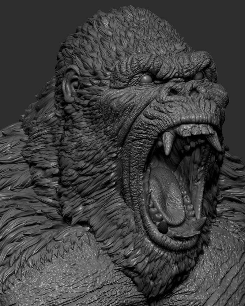 King Kong - Portrait Bust