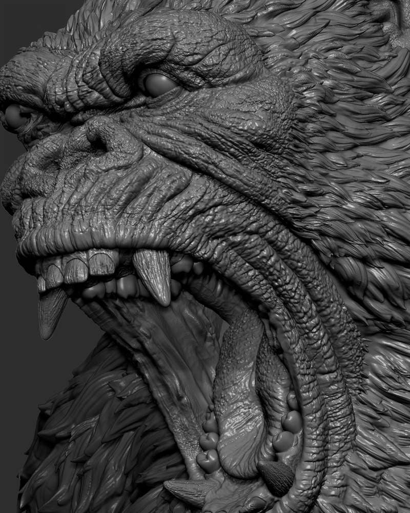 King Kong - Portrait Bust
