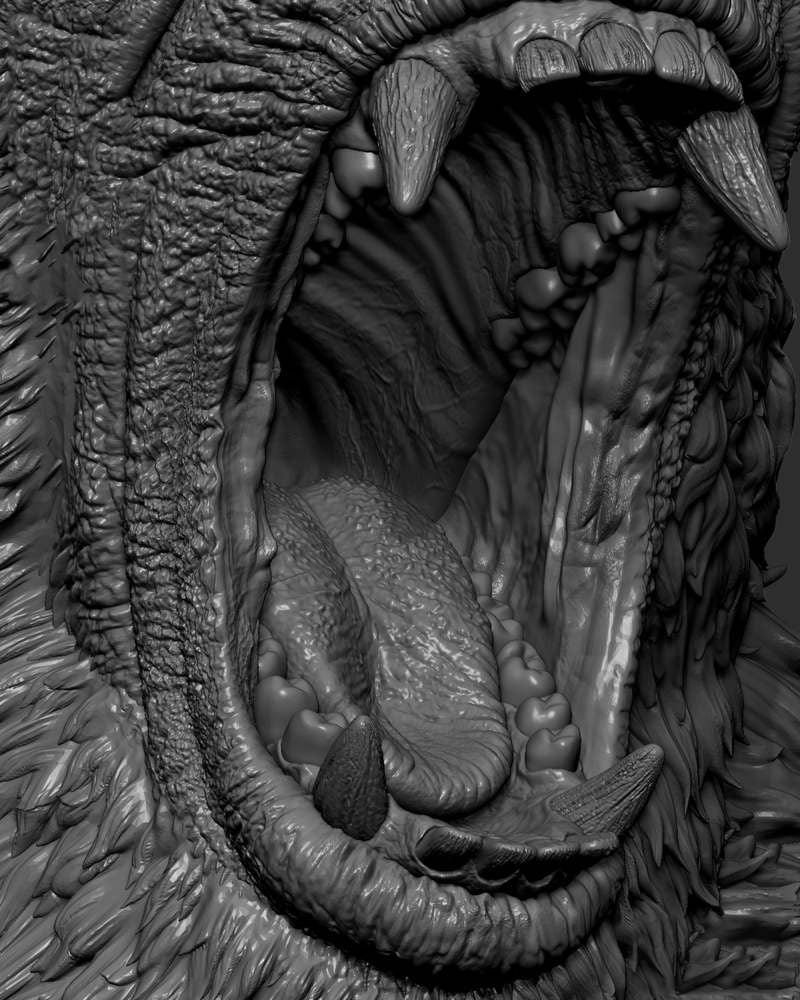 King Kong - Portrait Bust