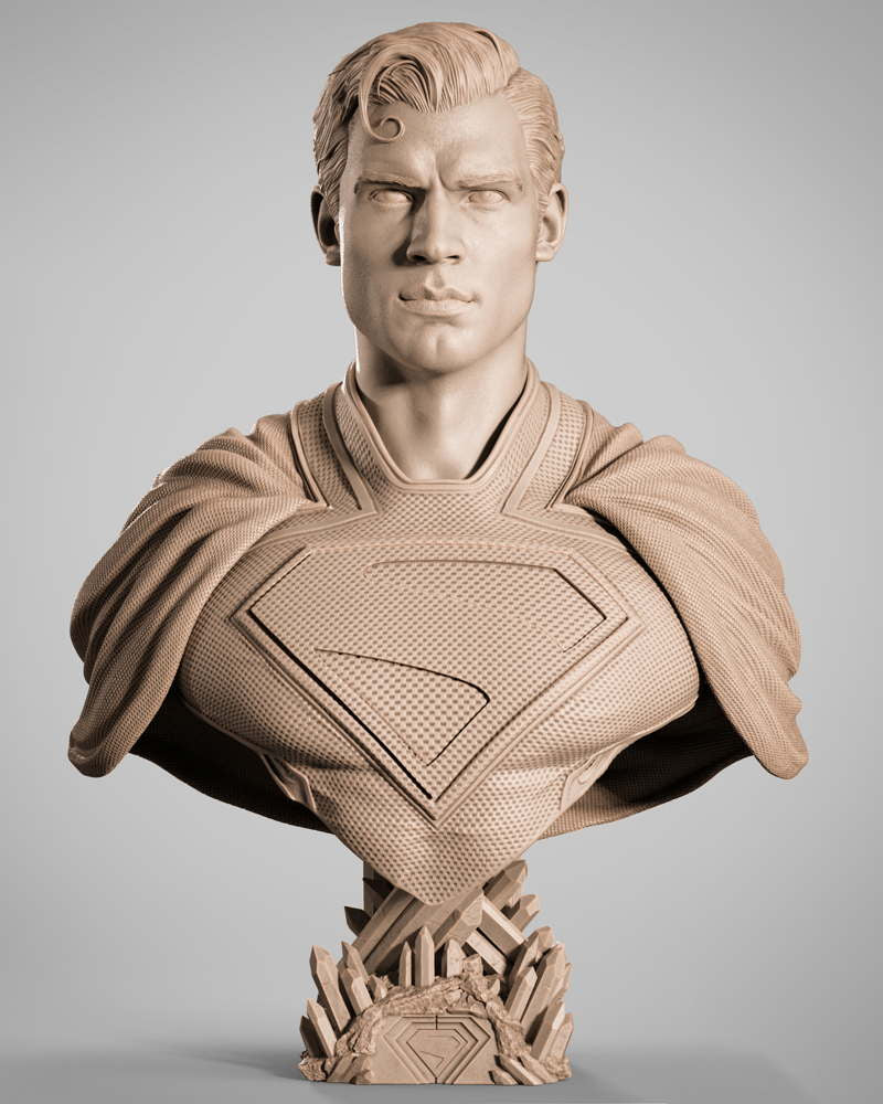 Superman #4 – Portrait Bust