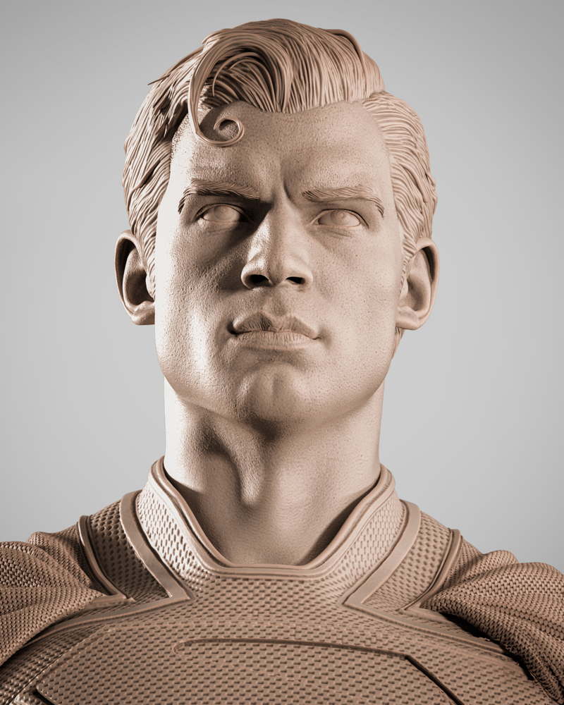 Superman #4 – Portrait Bust