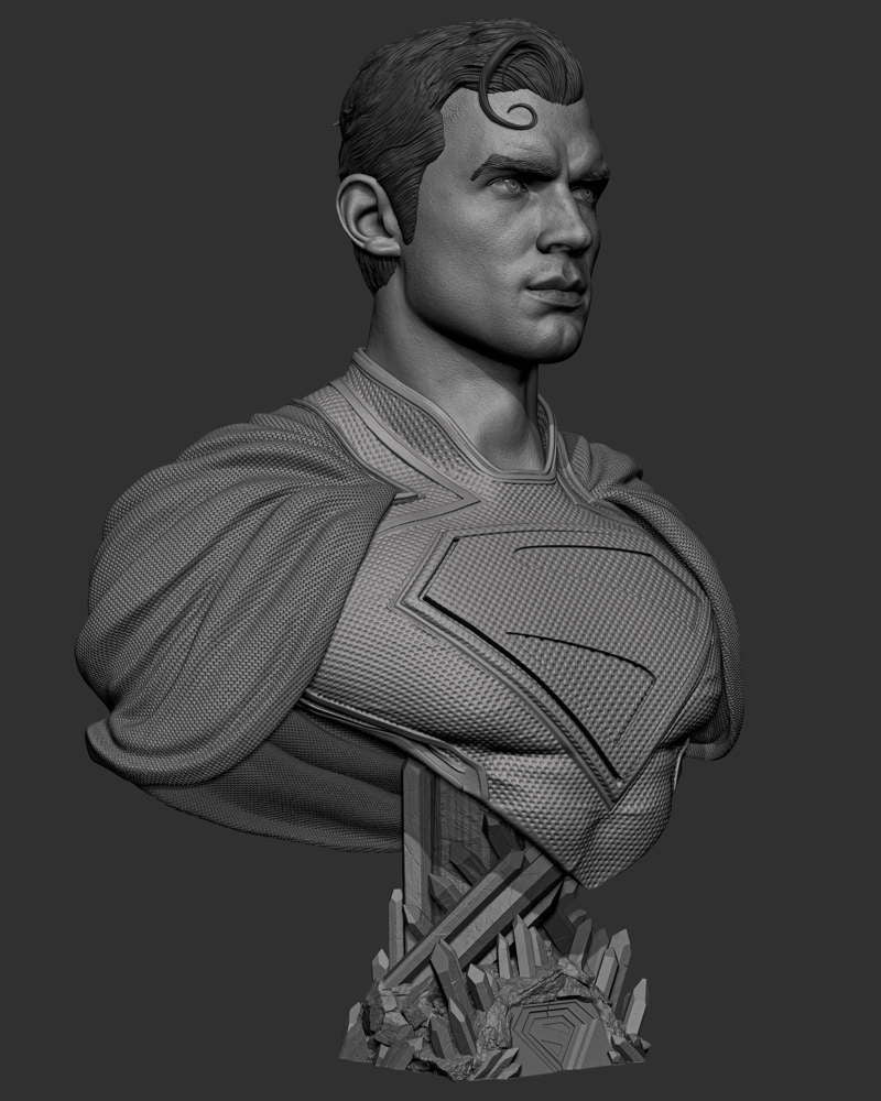 Superman #4 – Portrait Bust