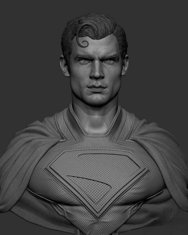Superman #4 – Portrait Bust