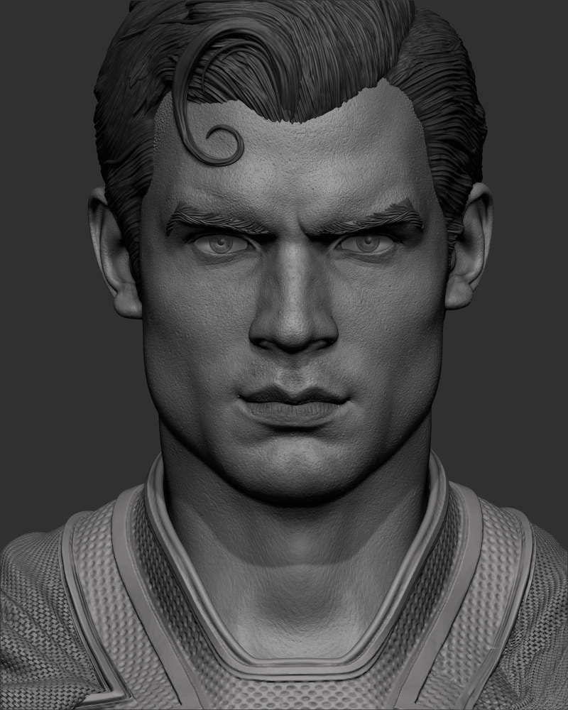 Superman #4 – Portrait Bust