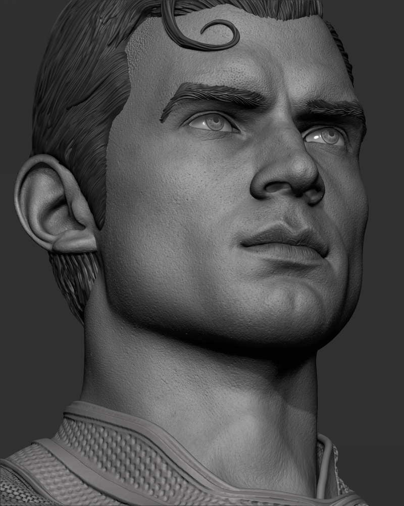 Superman #4 – Portrait Bust