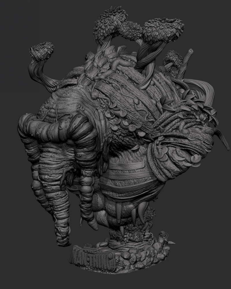 Man Thing – Portrait Bust