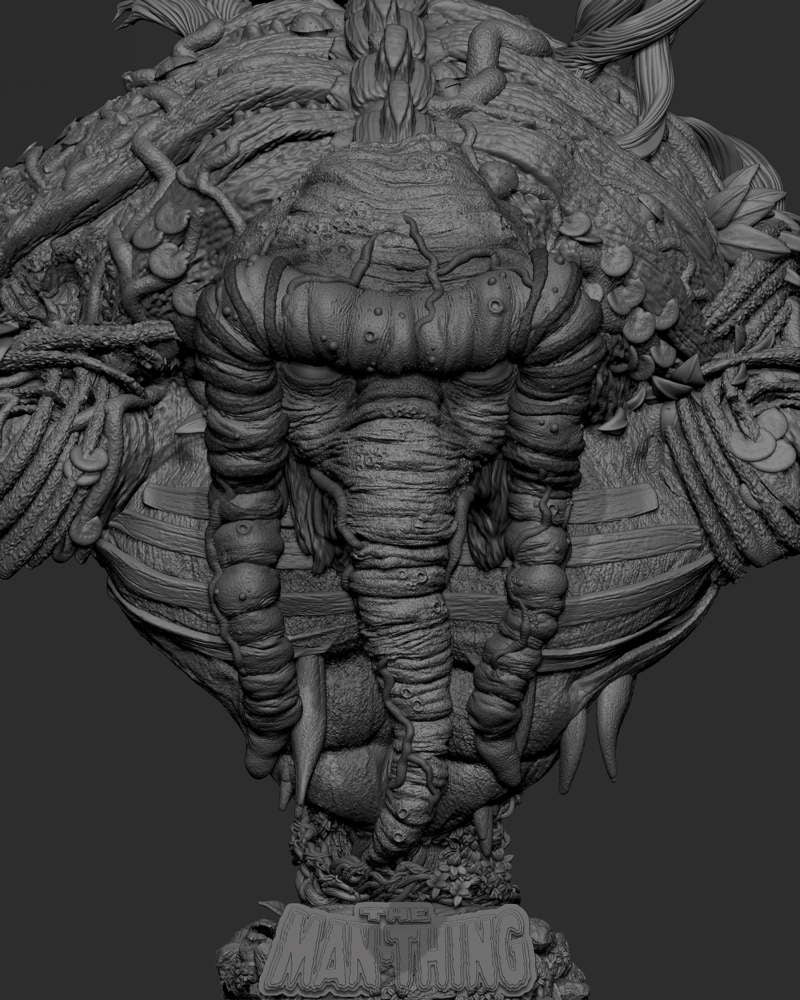 Man Thing – Portrait Bust