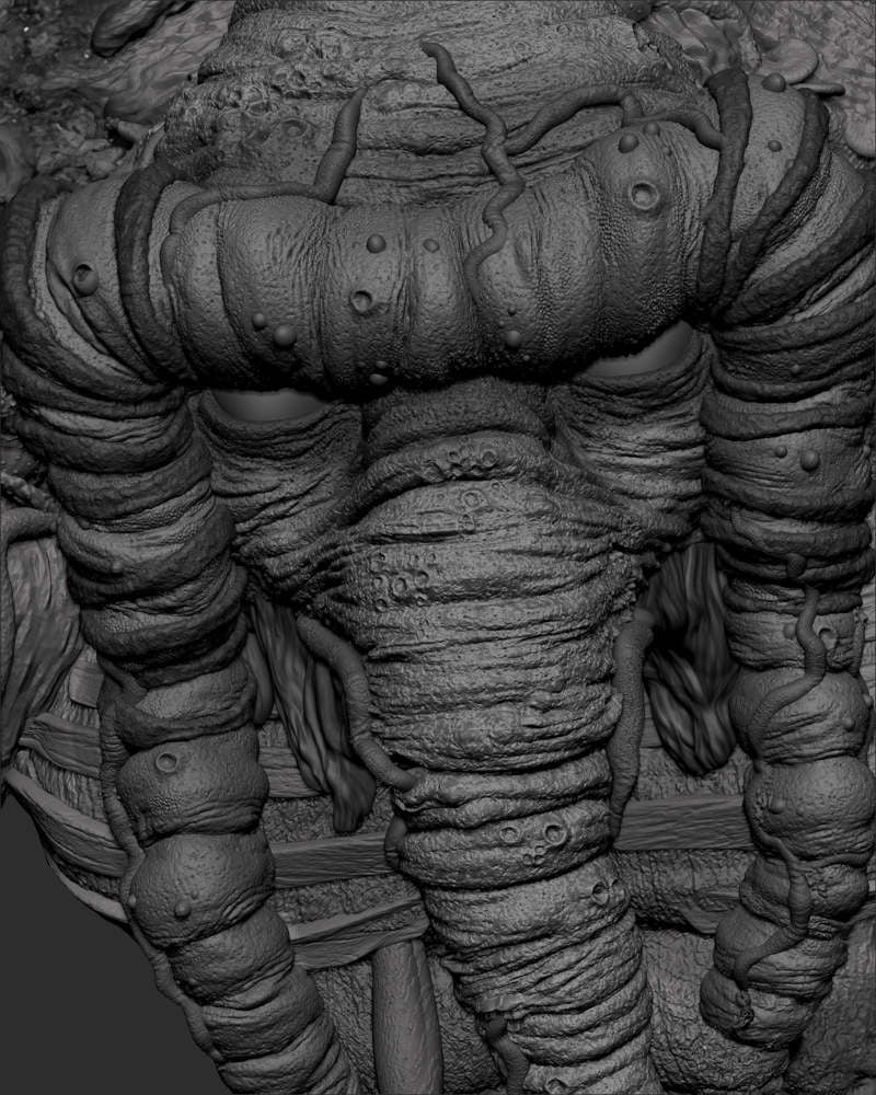 Man Thing – Portrait Bust